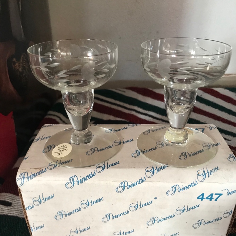FINAL price!—Crystal candle holders